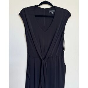 Karen Kane‎ One Piece Sleeveless Jumpsuit Black M Boho Chic Flowy Versatile $149